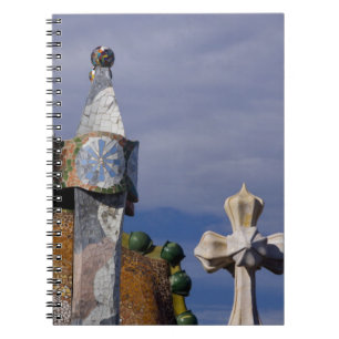 Carnet Espagne, Catalogne, Barcelone. Casa Batllo (1906).