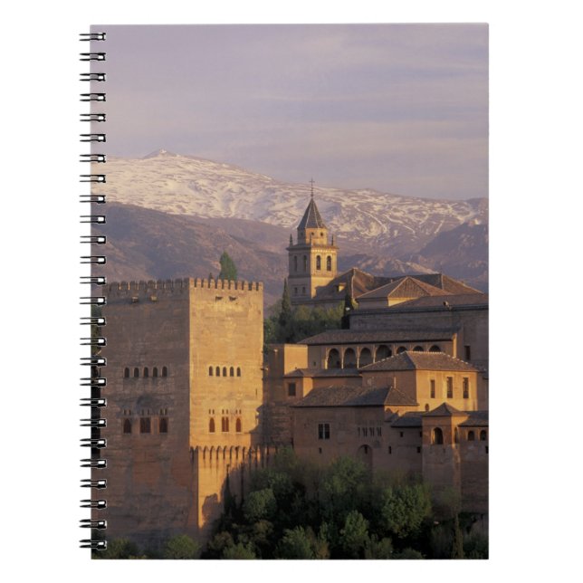 Carnet Espagne, Grenade, Andalousie L'Alhambra 2 (Devant)