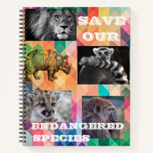 Carnet Espèces menacées