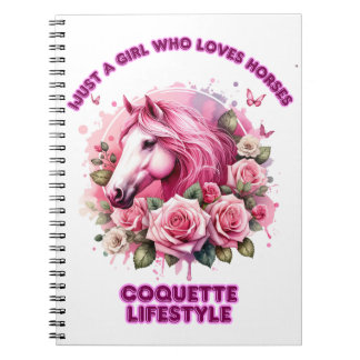 Carnet "Esprit Rose sauvage" Coquette
