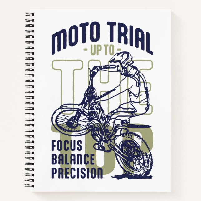 Carnet Essai Moto Jusqu'En Haut (Devant)