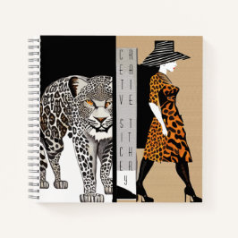 Carnet Estampado Animal Print