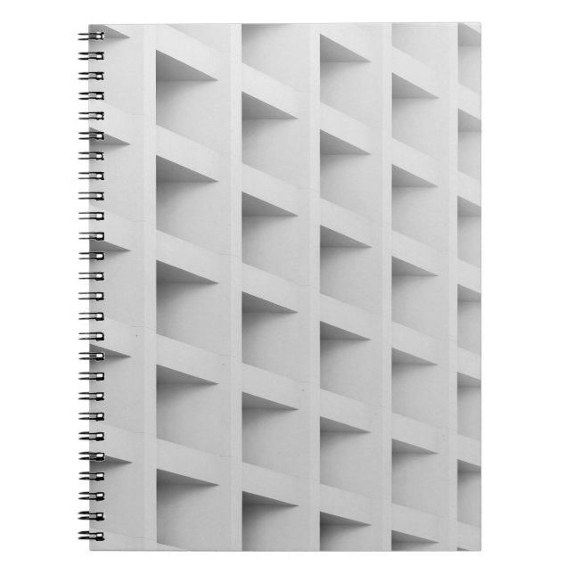 Carnet étagère cubique blanche (Devant)