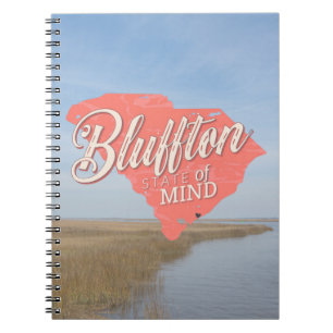 Carnet État d'esprit de Bluffton Basse Caroline du Sud