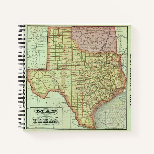 Carnet État du Texas 3 (Devant)