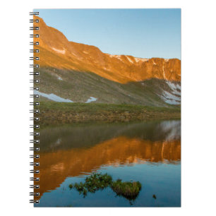 Carnet États-Unis, Colorado, Mt. Evans. Reflet du lac Sum