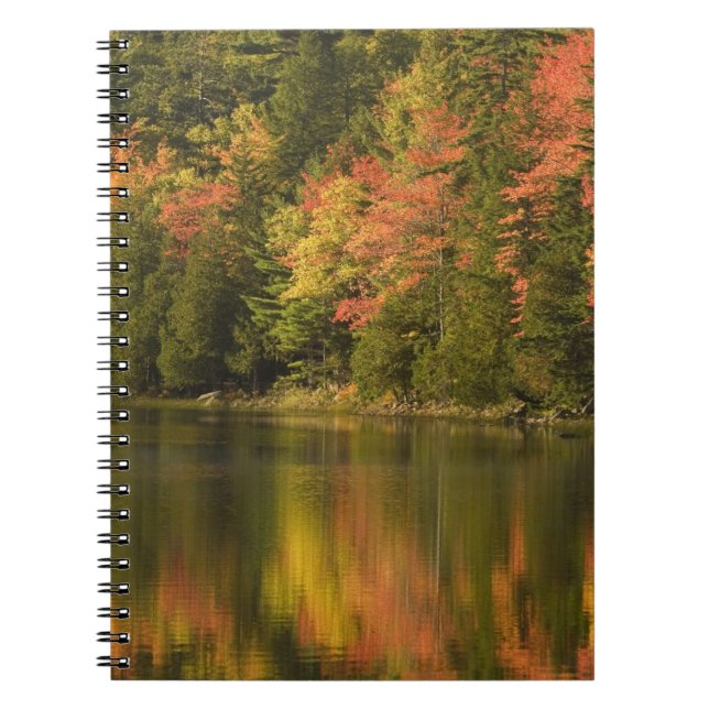 Carnet États-Unis; Maine; Acadia NP. Réflexions automnale (Devant)
