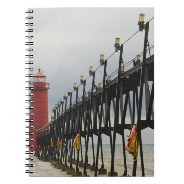 Carnet États-Unis, Michigan, Lake Michigan Shore, Grand H (Devant)