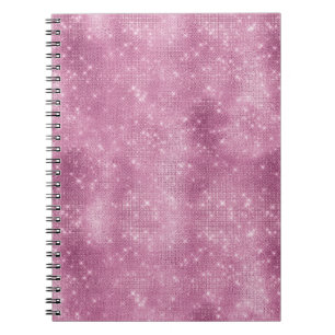 Carnet Étincelle rose