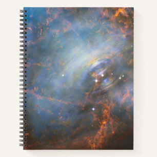 Carnet Étoile Centrale De Neutron Dans La Nebula Du Crabe