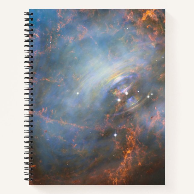 Carnet Étoile Centrale De Neutron Dans La Nebula Du Crabe (Devant)