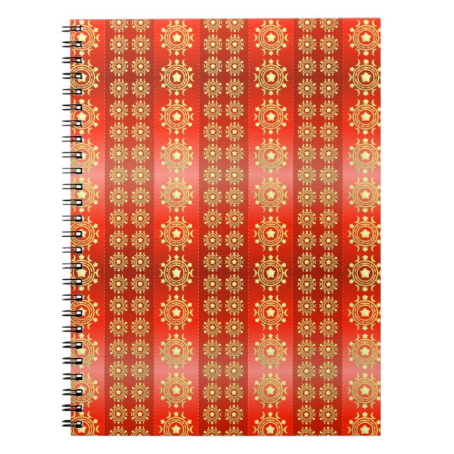 Carnet Étoile de lune de Noël Motif-65756 (Devant)