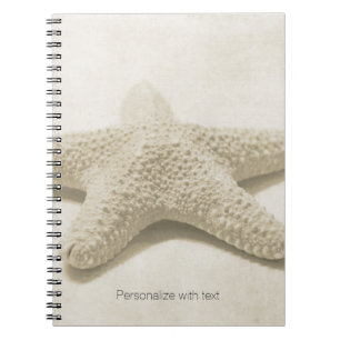 Carnet Étoile de mer Personnalisé