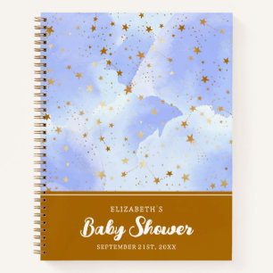Carnet Étoile dorée de Lavendar BABY SHOWER