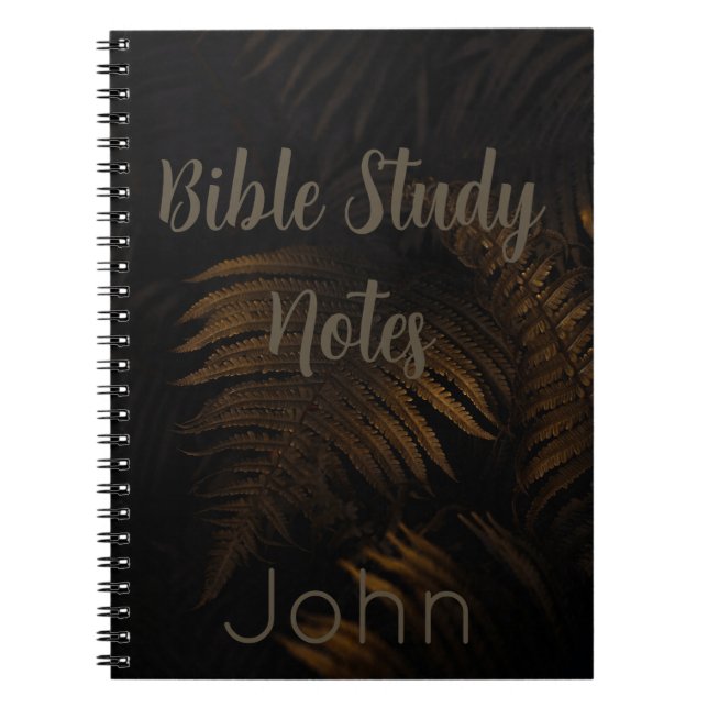 Carnet Étude biblique-Jean (Devant)