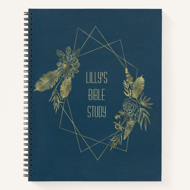 Carnet Étude biblique personnalisée (Devant)