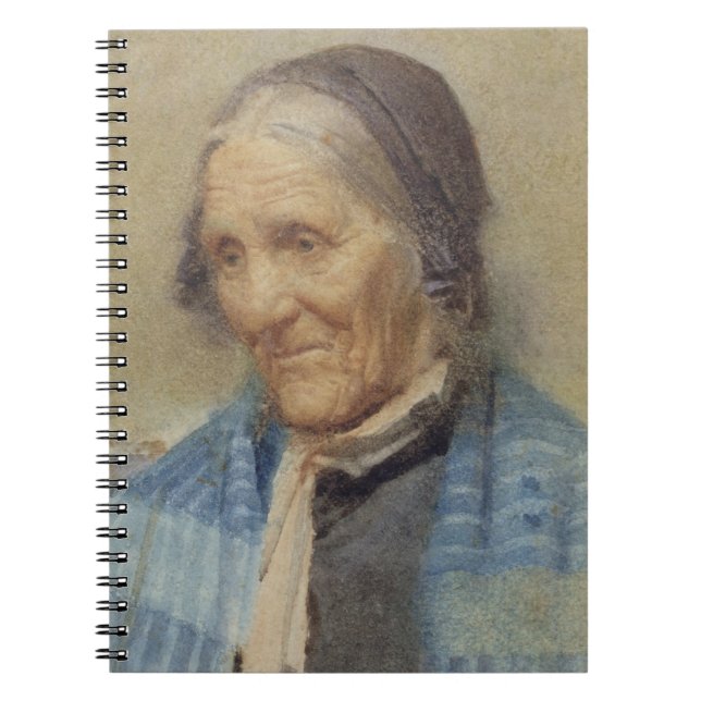 Carnet Étude de dame âgée, 1912 (la semaine sur le (Devant)