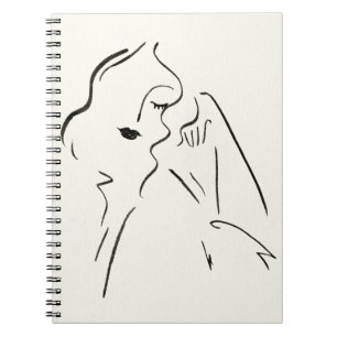 Carnet Étude simple - croquis de Madame