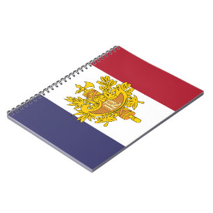 Carnet étui de téléphone avec drapeau de France
