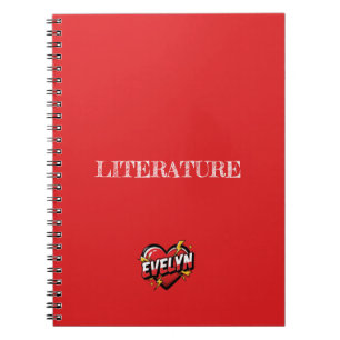 Carnet Evelyn Heart Rouge
