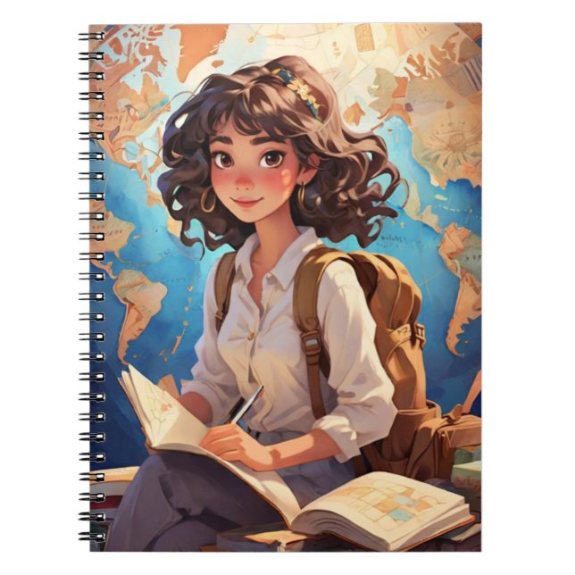 Carnet Evelyn Wanderlust revues à puces (Devant)