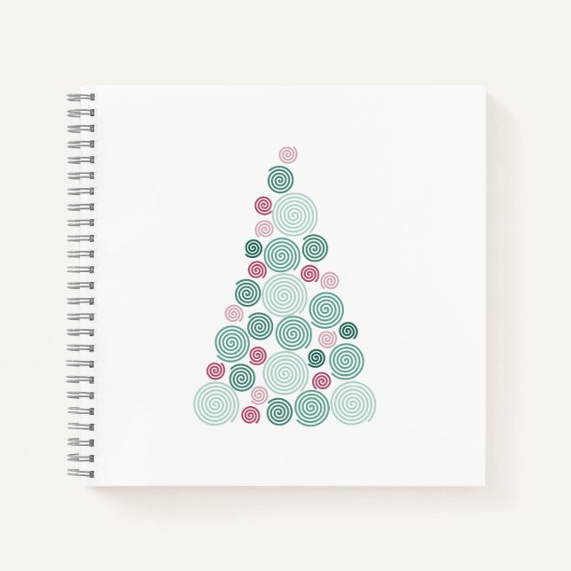 Carnet Evergreen Swirl (Devant)