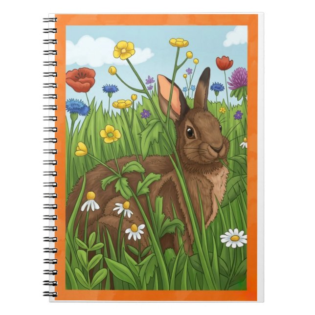 Carnet Every Bunny Loves Flowers (Devant)