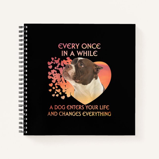 Carnet Every Once In A While A Dog Enters (Devant)
