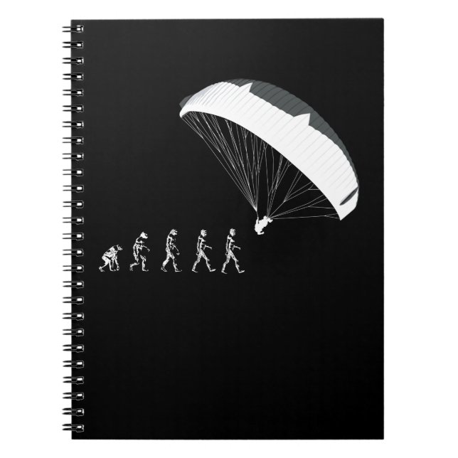 Carnet Évolution de Parachutes (Devant)