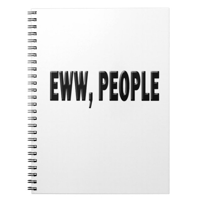 Carnet Eww-People (Interjection) (Devant)
