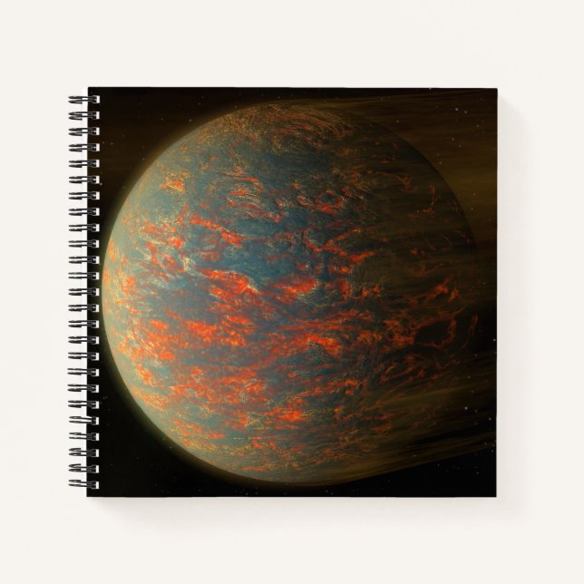 Carnet Exoplanet 55 Cancri E Et Sa Surface Moulée (Devant)