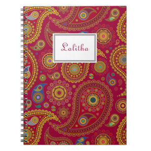 Carnet exotique de Paisley