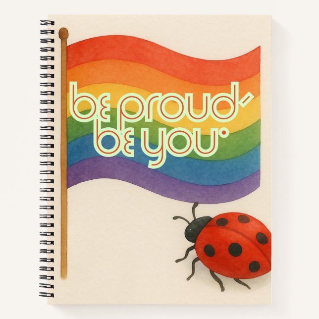 Carnet Expression en gras LGBTQ et fierté (Devant)