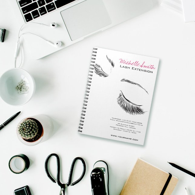 Carnet Extension de la barre des cils longs (Créateur téléchargé)