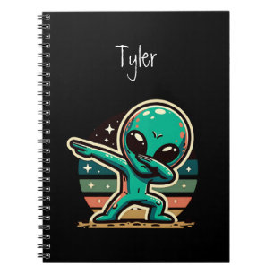 Carnet Extraterrestre Alien Drôle Dabbing Personnalisé