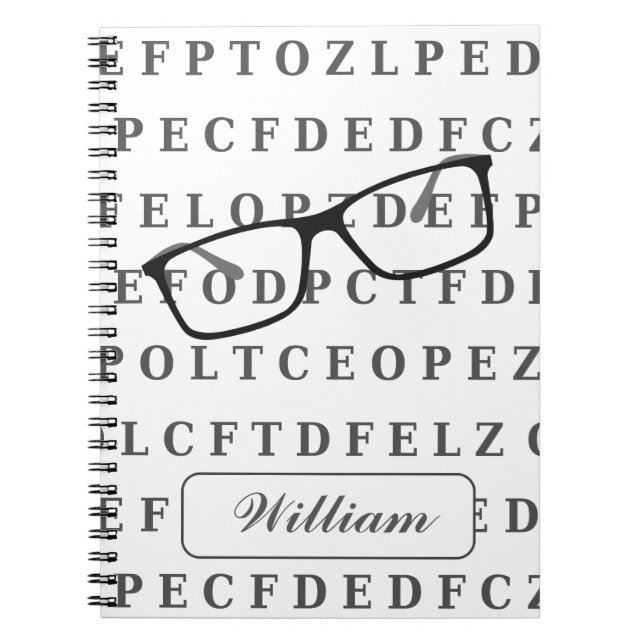 Carnet Eye Test Chart and Specs Personalised Optician (Devant)