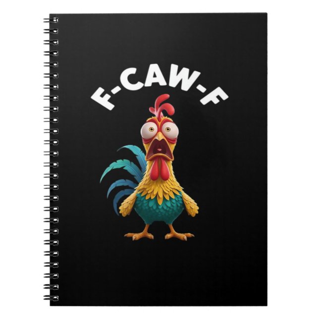 Carnet F-Caw-F Chicken F-Caw-F Chicken Classic Cool Uniqu (Devant)