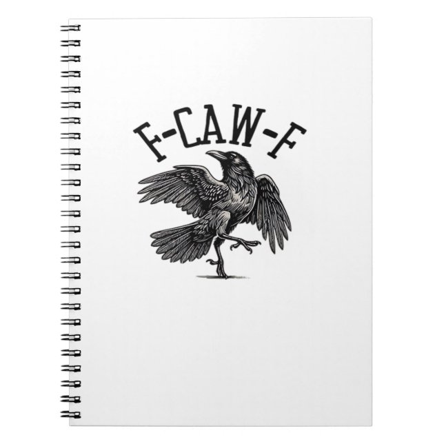 Carnet F Caw F Crow Créatif Décontracté (Devant)