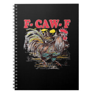 Carnet F-Caw-F Hei Hei Moana Coq Classique Drôle Graphi