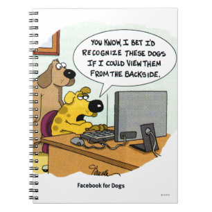 Carnet Facebook pour des chiens
