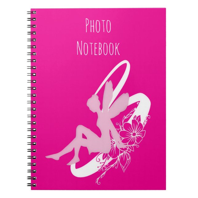Carnet Fairy Flower Spiral Photo Notebook (Devant)