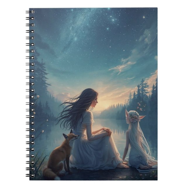 CARNET FAIRY SISTERS AND THE FOX (Devant)