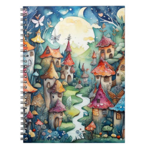 Carnet Fairyland joli décor de conte de fées