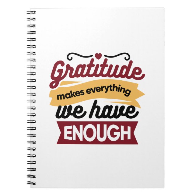 Carnet Faith and Gratitude Artwork – Uplifting Christian  (Devant)