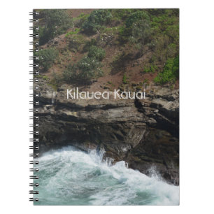 Carnet Falaises à Kilauea Kauai Hawaï (ma photographie)