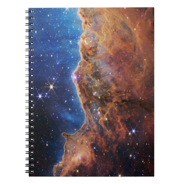 Carnet Falaises cosmiques Carina Nebula Space Webb Telesc (Devant)