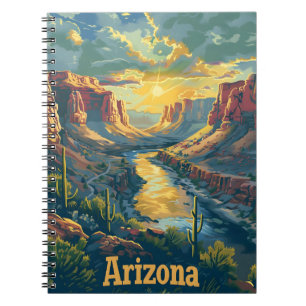 Carnet Falaises du désert de l'Arizona