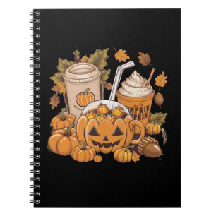 Carnet Famille d'automne Halloween Thanksgiving Mignon Au
