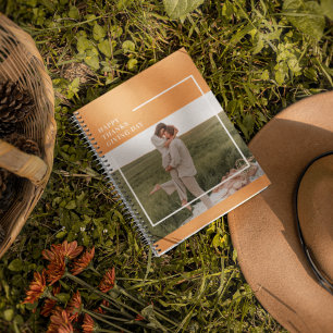 Carnet Famille moderne photo et Bon thanksgiving cadeau d
