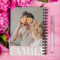 Famille Pastel Rose moderne Cadeau photo